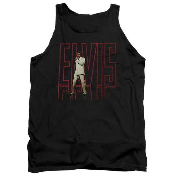 Elvis Presley - Elvis 68 Album - Tank Top - Large