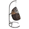 thumbnail image 3 of Vmopu Indoor and Outdoor Hanging Basket Chair Swing Egg with Stand and Washable Cushion, 3 of 6