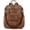 0183 Brown Retro, variant on Women Backpack Purse 3 ways PU Washed Leather Ladies Rucksack Shoulder Bag C Purple