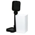 thumbnail image 6 of (2 pack) Hefty 2.6 Gallon Trash Can, Plastic Step On Bathroom Trash Can, White, 6 of 8