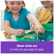 Kinetic Sand, Diggin’ Dog Park Set with 1.5lbs Play Sand & Tools