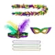 thumbnail image 5 of Conjunto de accesorios para traje de carnaval, accesorios para fotos, máscara para ojos de carnaval para mujeres y hombres, 5 of 9