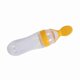 thumbnail image 2 of 90mL Silicone Baby Toddler Feeding Bottle with Spoon Fresh Food Cereal Squeeze Feeder (Yellow), 2 of 4