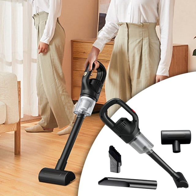 Aspirador de Mano Inalámbrico Portátil Potente Succión Lavable Filtro HEPA Carga USB Limpieza Rápida Mini Aspirador de Automóvil para Soledad Aspirador de mano