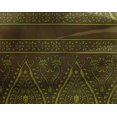 thumbnail image 4 of oneOone Georgette Viscose Fabric Stripe|Leaves & Floral Block Print Sewing Fabric BTY 42 Inch Wide, 4 of 4