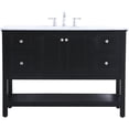 thumbnail image 4 of 48 in. single bathroom vanity set in Black, 4 of 15