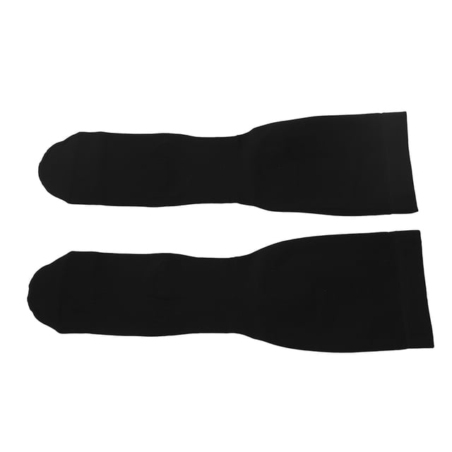 Compression Socks - Knee High, Graduated Compression, Ideal for Varicose Veins, 23-32mmHg Support, Plus Size Black, Comfortable to Wear