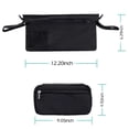 thumbnail image 4 of Organizador universal para cochecito con portavasos, organizador para cochecito de bebé con bolsa de almacenamiento adicional y correa para el hombro, bolsillos para teléfono, llaves y jugue, 4 of 5