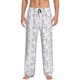 thumbnail image 1 of Fotbe Elegant ice skates snowflakes Pantalones de Pijama para Hombre, Pantalones de Dormir, Pantalones de Casa con Cintura Ajustable y Bolsillos-XX-Large, 1 of 6