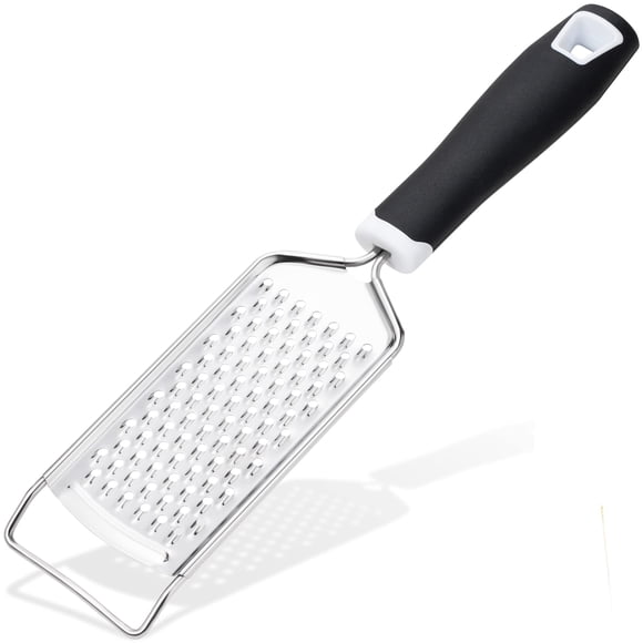 Rallador de queso Rainspire Professional de acero inoxidable negro