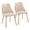 Multi-color, variant on Anabelle Bent Wood Chair, Upholstered Dining Chairs, Mid-Century Modern Dining Chair, Kitchen Chairs for Dining Table, Dining Chairs Set of 2