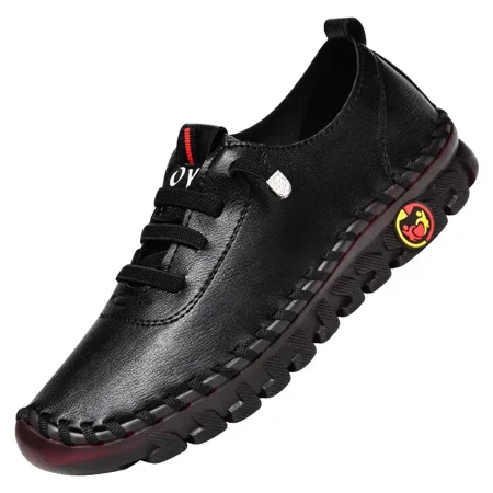 

Women‘s Flat Lace-up Sneakers Lightweight Solid Color Non-slip Low Top Shoes Casual Walking Shoes