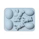 thumbnail image 3 of Molde Para Galletas Molde de silicona para galletas, utensilios para hornear, huevos de conejo de Pascua, molde para galletas, herramienta para hornear (azul) Hugtrwg Libre de BPA, 3 of 6