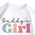 thumbnail image 4 of WQNVRNR Girls Summer Short Sleeve Tee- Crewneck Casual Printed Cotton Cute T Shirt White Size 5, 4 of 6
