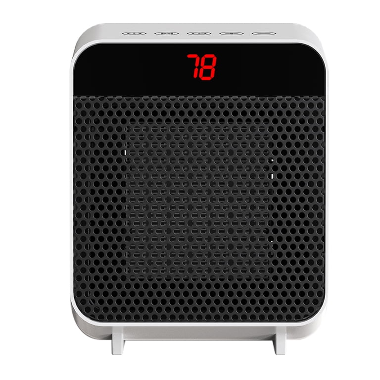 Soleil Electric Digital Ceramic Heater 1500W Indoor White PTC-916W -  Walmart.com