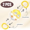 thumbnail image 1 of KOYPTL 2pcs Rope Pulling Whistle Blowing Toy with Flying Flashing Spinning,Toddlers Teethers Shaking Pulling Candy Ball for Sensory Hand Eye Exercise,Gift for Christmas Stocking Stuffers Birthday, 1 of 10