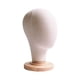 thumbnail image 3 of Cabeza de maniquí con peluca, modelo de cabeza de maniquí, modelo de cabeza de maniquí de cabello para salón de belleza Marrón, 3 of 9