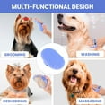 thumbnail image 4 of Dog Grooming Bath Brush, Pet Rubber Brush For Shower Scrubbing & Soothing Massage, Ideal for Long & Short Haired Dogs and Cats, Essential Puppy Grooming Accessories, Short Pins [We Love Doodles], 4 of 4