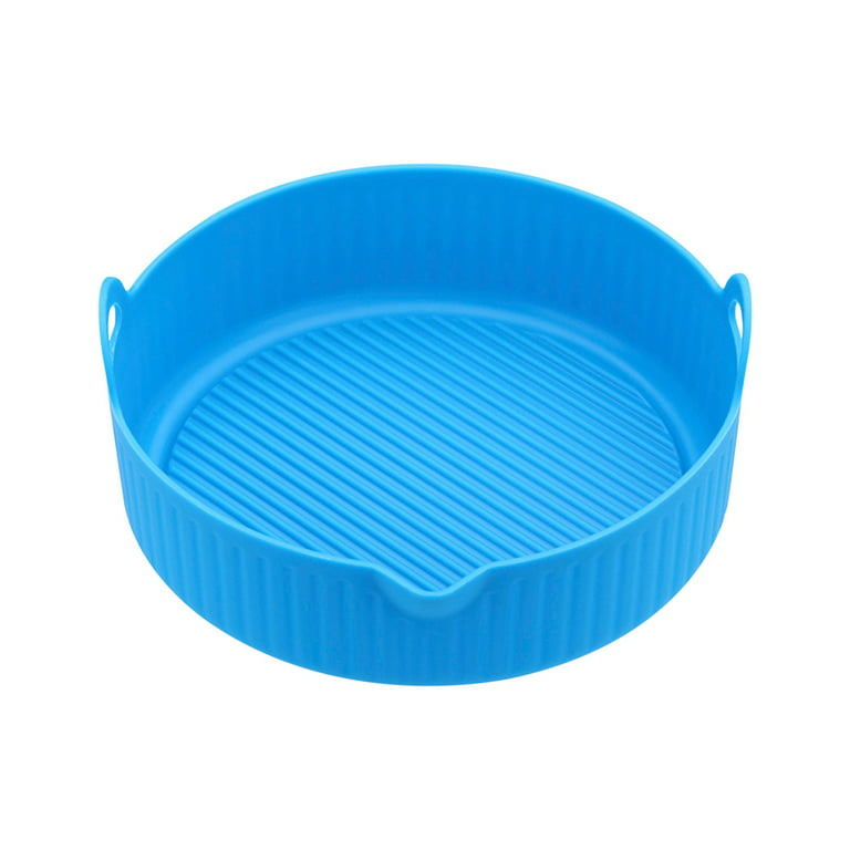 VBVC Air Fryer Silicone Pot Round Liners Reusable Air Fryer Basket Liners  Accessories-Replacement Of Parchment Liners 7.5-Inch