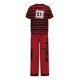 thumbnail image 1 of Nvse Child Zom-Bie Costumes Red Striped Short-sleeved Shirt and Red Pants Boy Girl Halloween Cosplay Vampires Movies Horror Fans(Red )120, 1 of 3