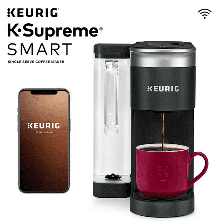 Keurig - K-Supreme SMART Single Serve Coffee Maker with WiFi Compatibility - White
