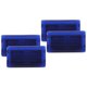 thumbnail image 2 of 4pcs Car Footwell Light Ultra Bright Atmosphere Lamp Replacement for Tesla Model 3 2018?2021Blue, 2 of 5