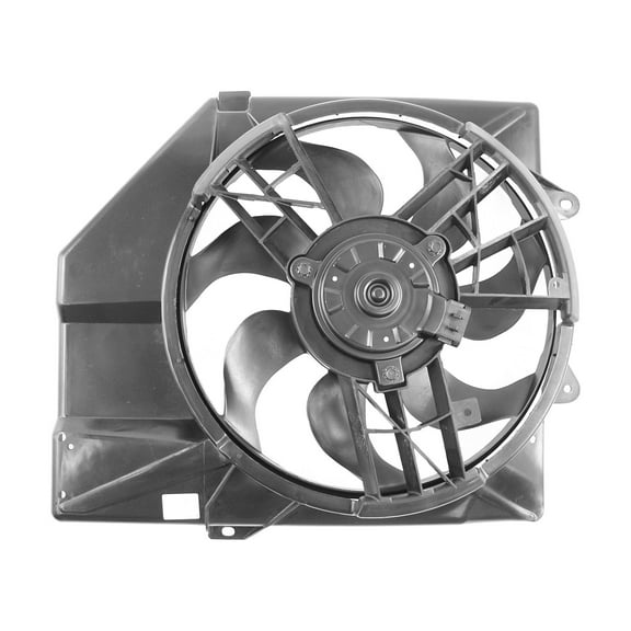 Agility Auto Parts 6018101 Dual Radiator and Condenser Fan Assembly for Ford Models