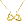 thumbnail image 2 of To My Daughter your a Blessing Infinity Love Necklace Heartfelt Daughter Card & Pendant Stainless Steel or 18k Gold, 2 of 7