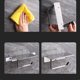 thumbnail image 5 of 1 soporte para papel higiénico, soporte de pared de aluminio (perforado/no perforado), portarrollos con estantes espaciosos, soporte para papel higiénico montado en la pared, 5 of 5