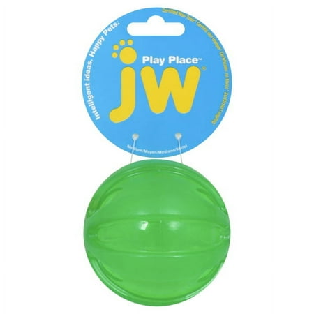 UPC: 0618940436065 | JW Pet PlayPlace Dog Toy Squeaky Ball Assorted 1ea/MD