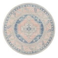 thumbnail image 3 of Unique Loom Whitney Collection Area Rug - Geneva (5' Round French Blue/Beige), 3 of 7