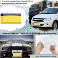 thumbnail image 3 of Universal American License Plate Frame Set - 2 Transparent PC Protectors (12.2x6.3 Inch) with 8 Nuts, Buckles, Nut Caps, Gaskets, Screws, Foam Pads & 4 Valve Caps - All-in-One Boxed Auto Accessory, 3 of 7