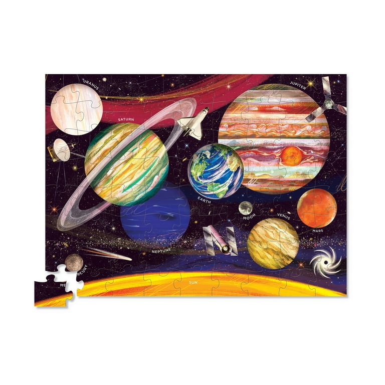 Crocodile Creek Solar System Round Box Puzzle: 72 Pcs - Walmart.com