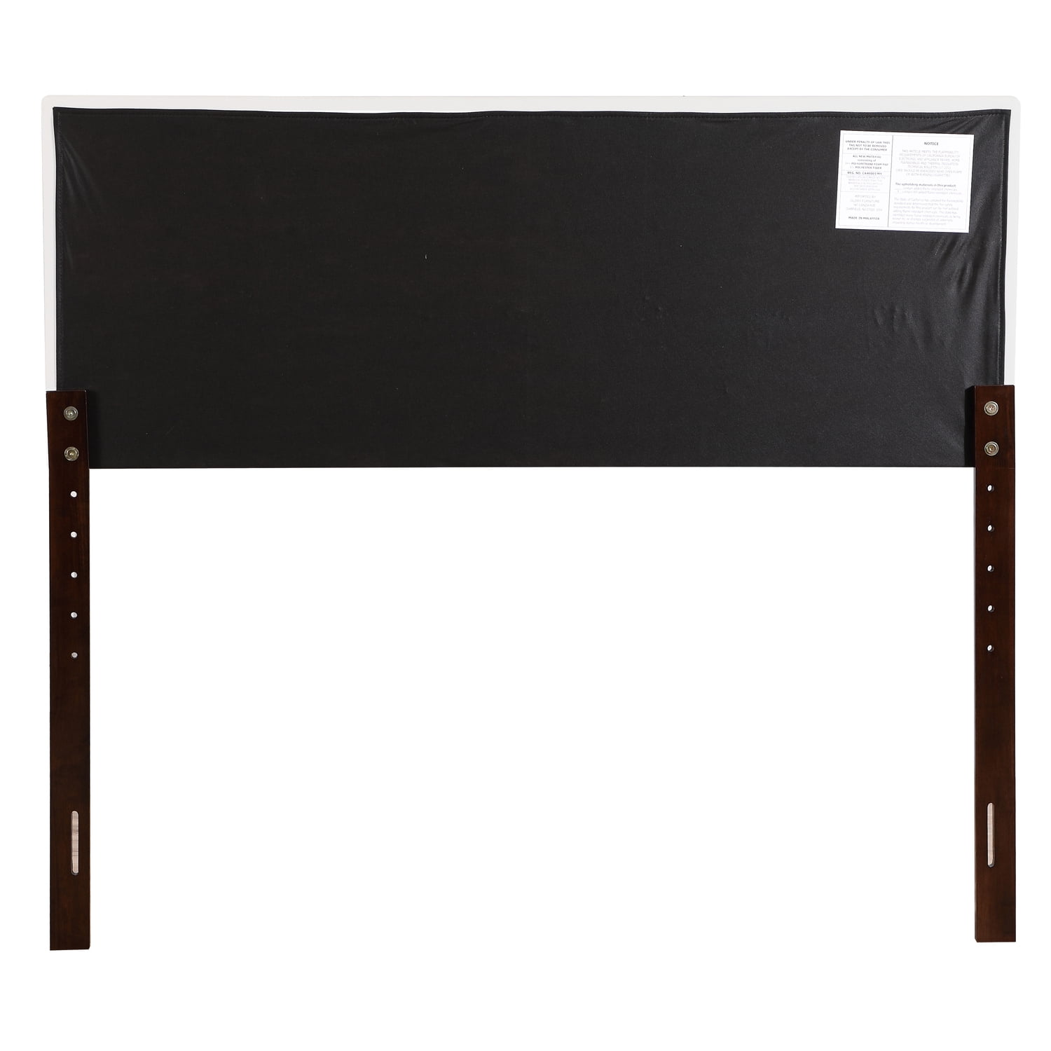 Glory Furniture Super Nova Faux Leather Upholstered Queen Headboard in White
