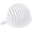 White, variant on Salad Chopper Bowl with Slits, Fruit Vegetable Cutter, Yellow | BPA-free, dishwasher safe, meal prep, potlucks, picnics, camping, dorm kitchens, small households