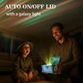 thumbnail image 6 of Treasure Box Projector Night Light with Galaxy & Northern Lights Effect, USB Powered Star Projector Galaxy Light for Bedroom, 8 Colors, Remote Control LED Mood Lighting for Room Ceiling Decor Gifts, 6 of 11