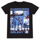 thumbnail image 1 of Guardians Of The Galaxy - Camiseta Panel para Adultos Unisex (Negro), 1 of 2