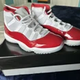 thumbnail image 1 of Size 8 - Jo r-dan 11 Retro High Cherry, 1 of 5