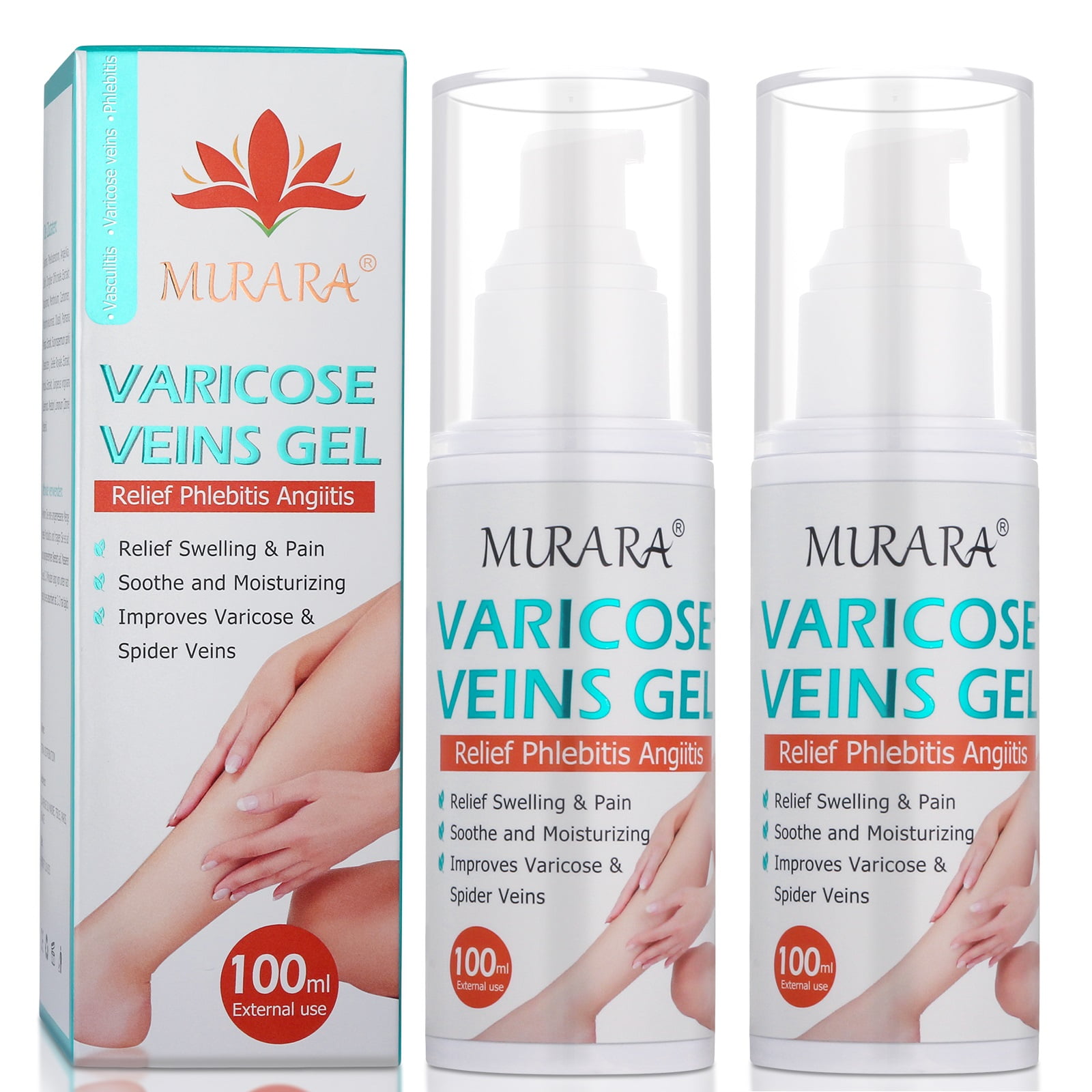 Varicose Veins Gel by SEFUDUN Varicose Veins Treatment for Legs