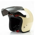thumbnail image 3 of Cascos de motocicleta abiertos estándar con 3 broches y visera abatible con lente de protección contra el viento 20 centímetros, 3 of 7
