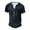 299#Black, variant on Clothing Henley T Shirts for Men Short Sleeve Button Henley T-Shirts Fashionable And Casual Solid Color 7 Buttond T Shirt Suit Casual Basic Tops