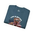 thumbnail image 3 of Life is Better with Yorkshire - Funny Dog Lover Unisex Ultra Cotton Tee, 3 of 4