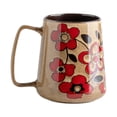 thumbnail image 4 of DOLITY Ceramic Coffee Mug Chinese Pottery Cup for Juice Cappuccino Restaurant Khaki, 4 of 9