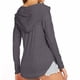 thumbnail image 3 of Sudadera con capucha holgada informal de manga larga de color sólido con cuello en V de otoño/invierno para mujer Pompotops FGAJ22401, 3 of 7