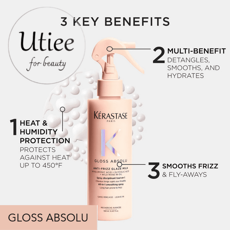 Kérastase Gloss Absolu Glaze Milk Anti-Frizz Spray 6.42 oz/190 ml