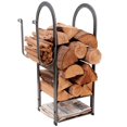 thumbnail image 4 of Enclume Fire Center Log Rack, Hammered Steel, 4 of 4