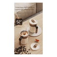 thumbnail image 1 of 400ML Smart Mixing Cup LED Temperature Display Coffee Cup 316 Stainless Steel Magnetic Temperature Coffee Stirring Mug B,1 * 400ML Smart Mixing Cup,White, 1 of 9