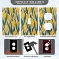 thumbnail image 5 of Switch Panel Switch Decoration 2.76x4.53x0.28 Inches Duplex Outlets Switch Plate Wall Plates Living Room Kitchen Bedroom Study Switches Beautiful Tulip Yellow2, 5 of 8