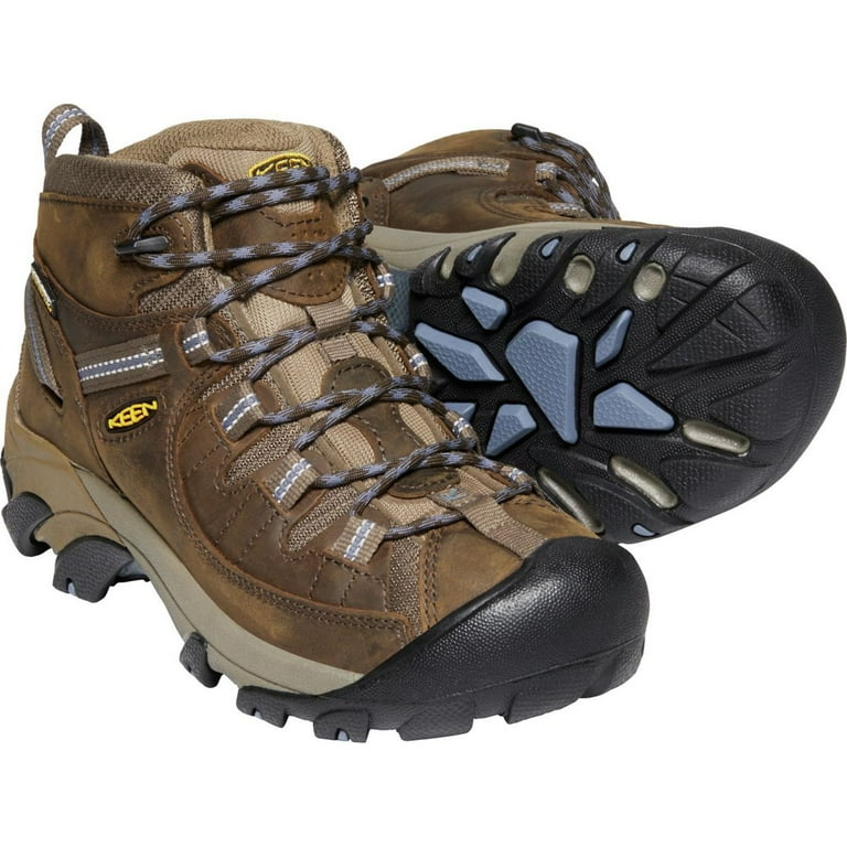 1004114 KEEN Women s Targhee II Mid Hiking Boots Brown Walmart
