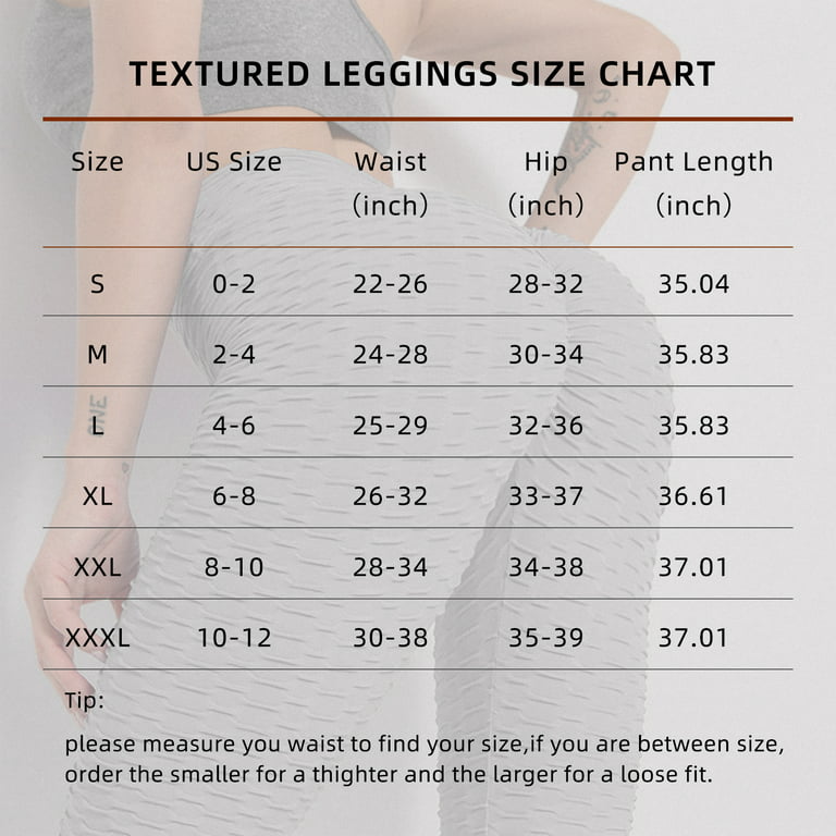Women Bubble Texture Leggings